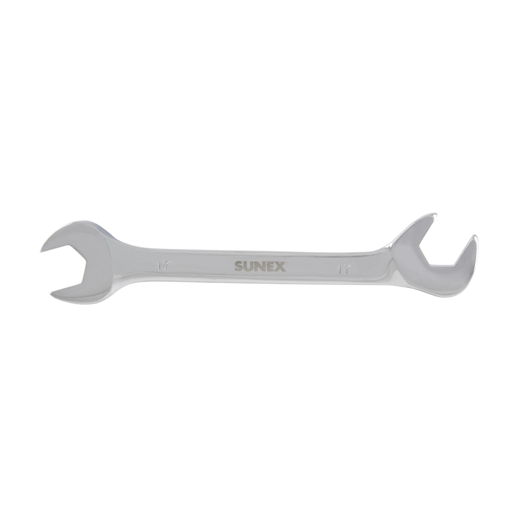 Sunex Tools Full Polish Angled Head Wrench — 17mm, Alloy Steel, Model# 991412MA